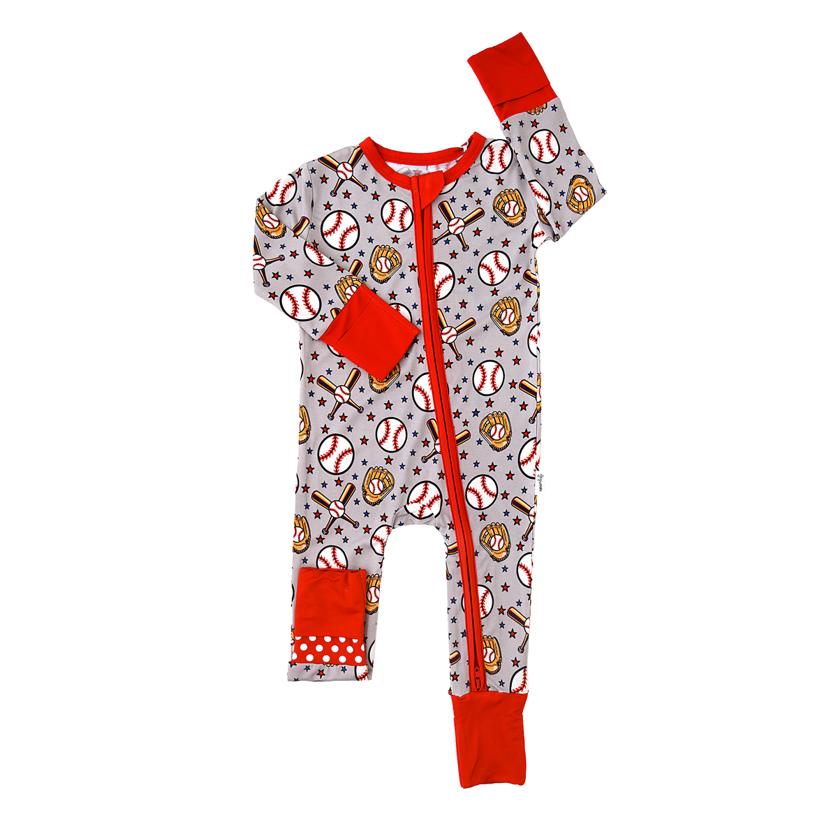 Hank Bamboo Zip Pajamas