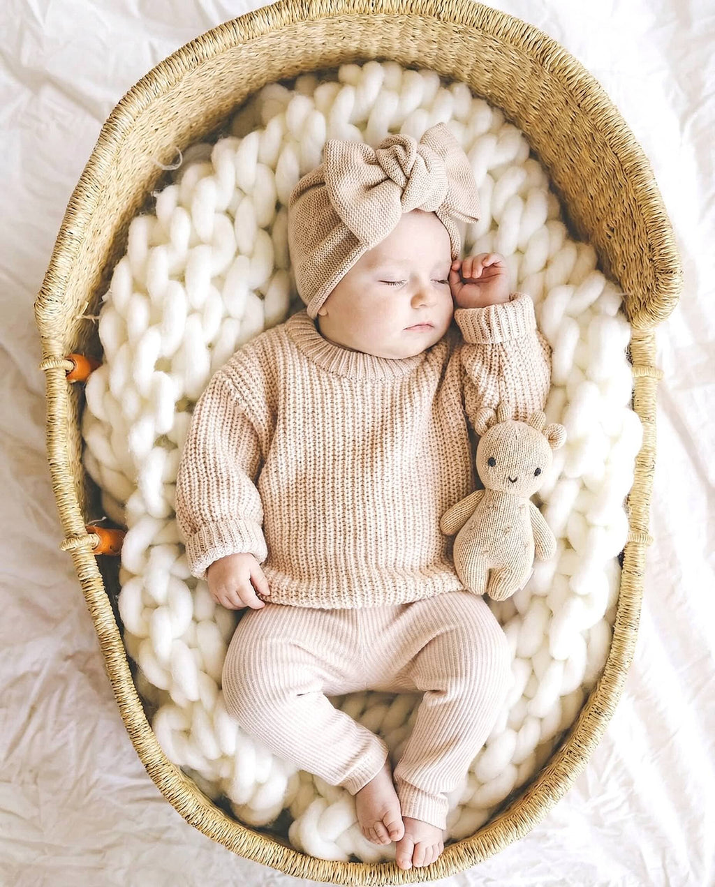 Vanilla Cream Chunky Knit Sweater