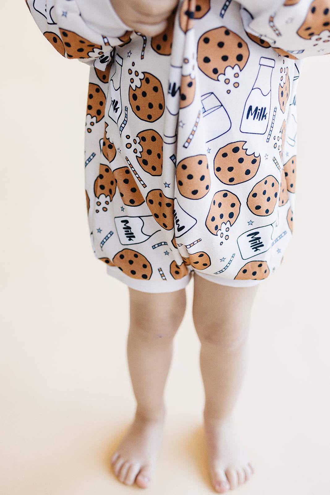Milk and Cookies Bubble Romper