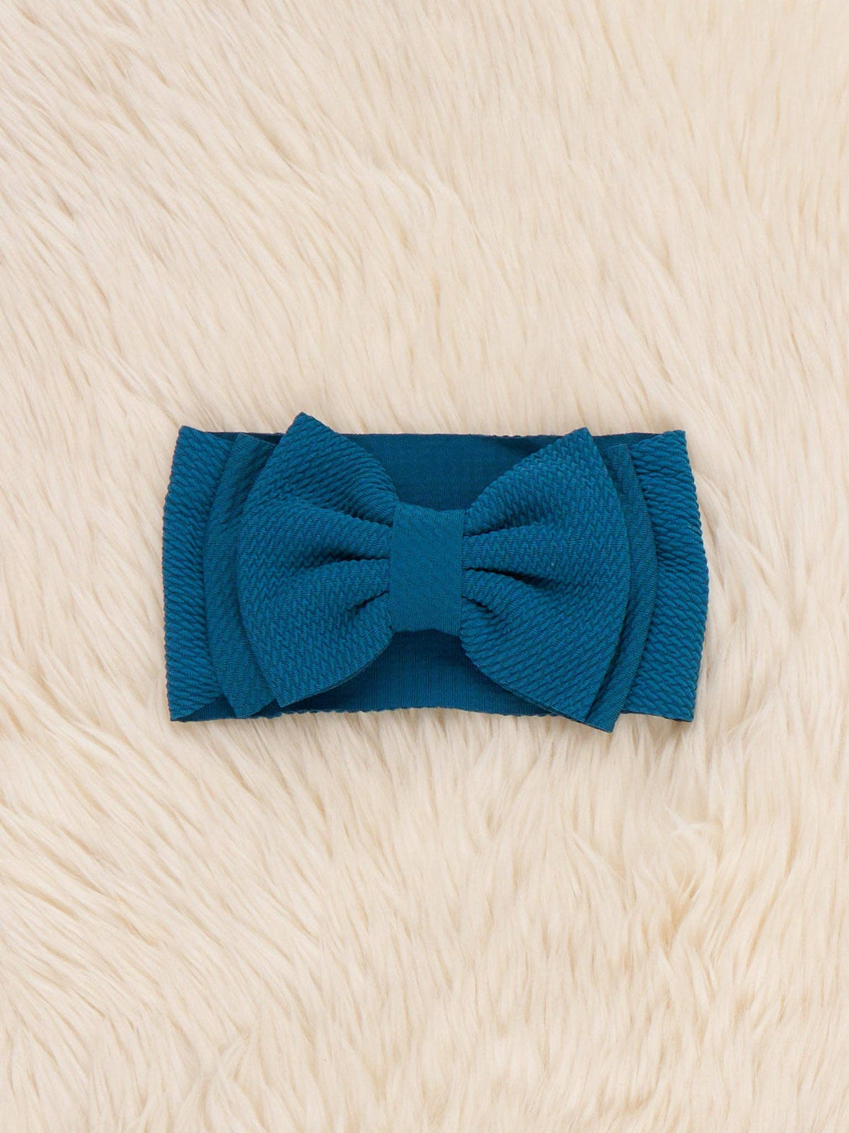 Double Layer Waffle Bow