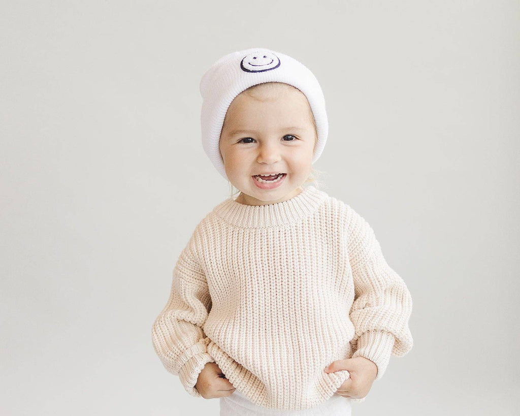 Vanilla Cream Chunky Knit Sweater
