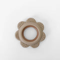 Silicone Beechwood Flower Teether