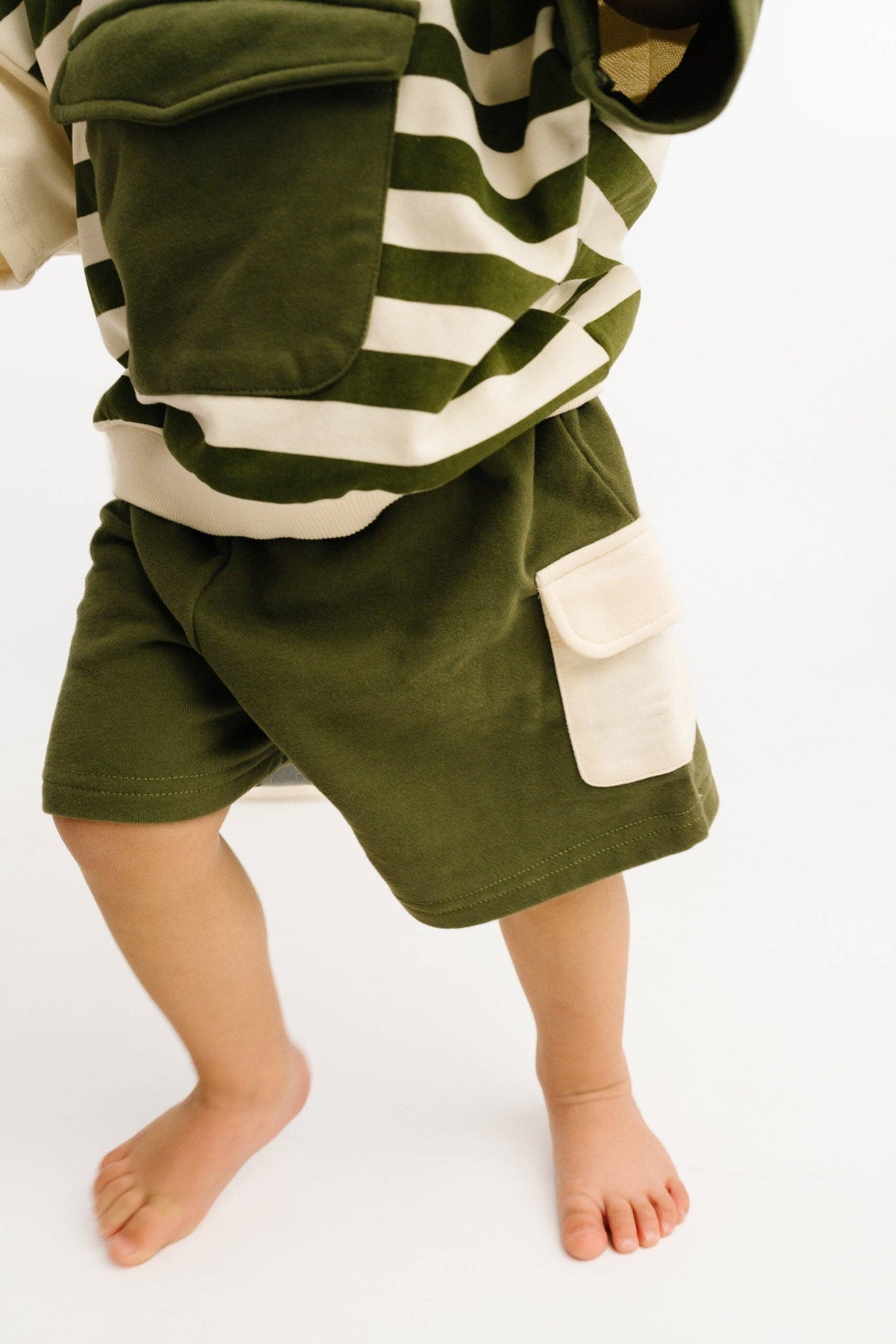 Retro Short Set - Fern