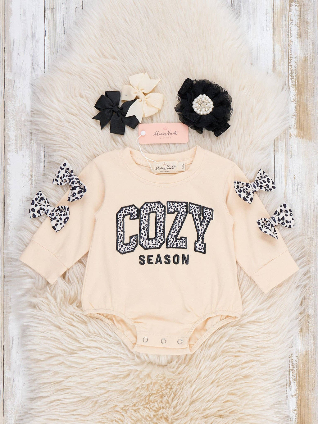 Cozy Season Bubble Romper