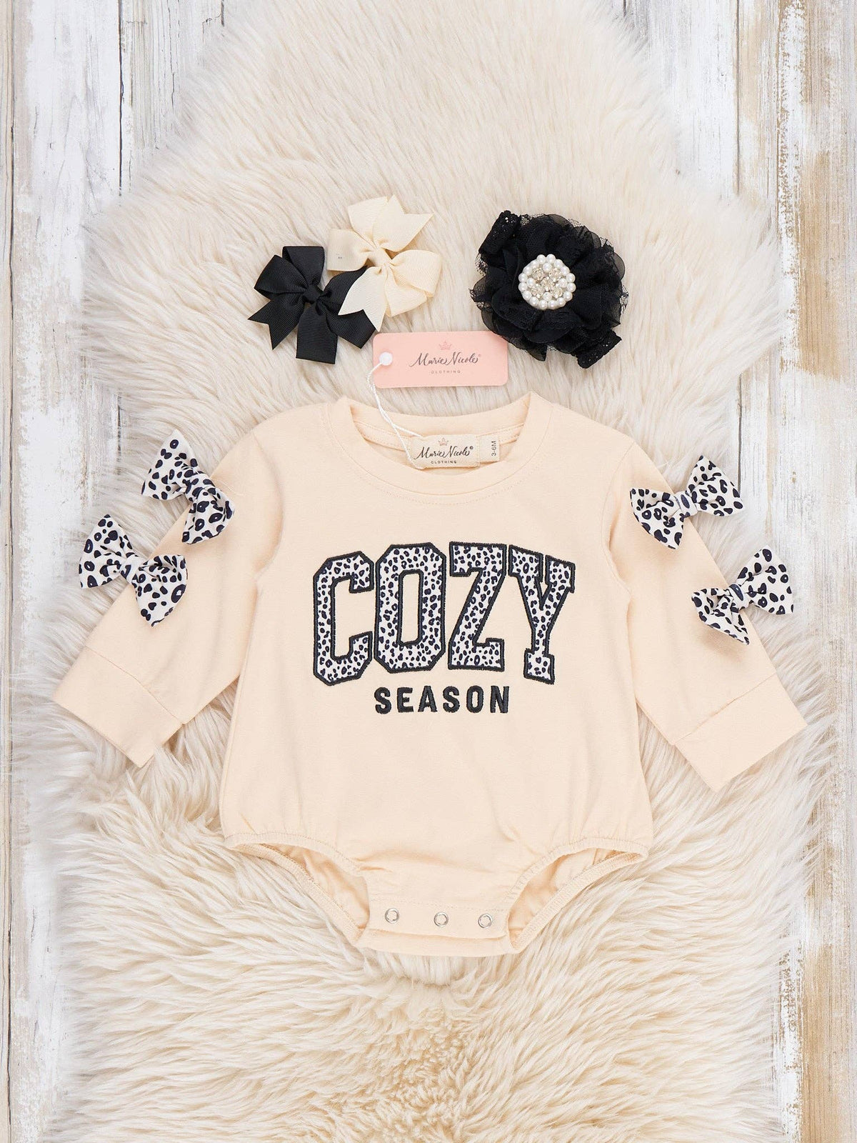 Cozy Season Bubble Romper