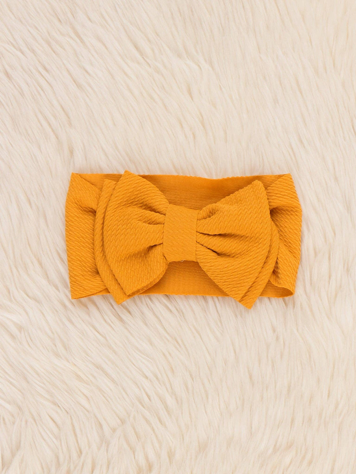 Double Layer Waffle Bow