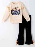 Lace Pumpkin Bell Bottom Set