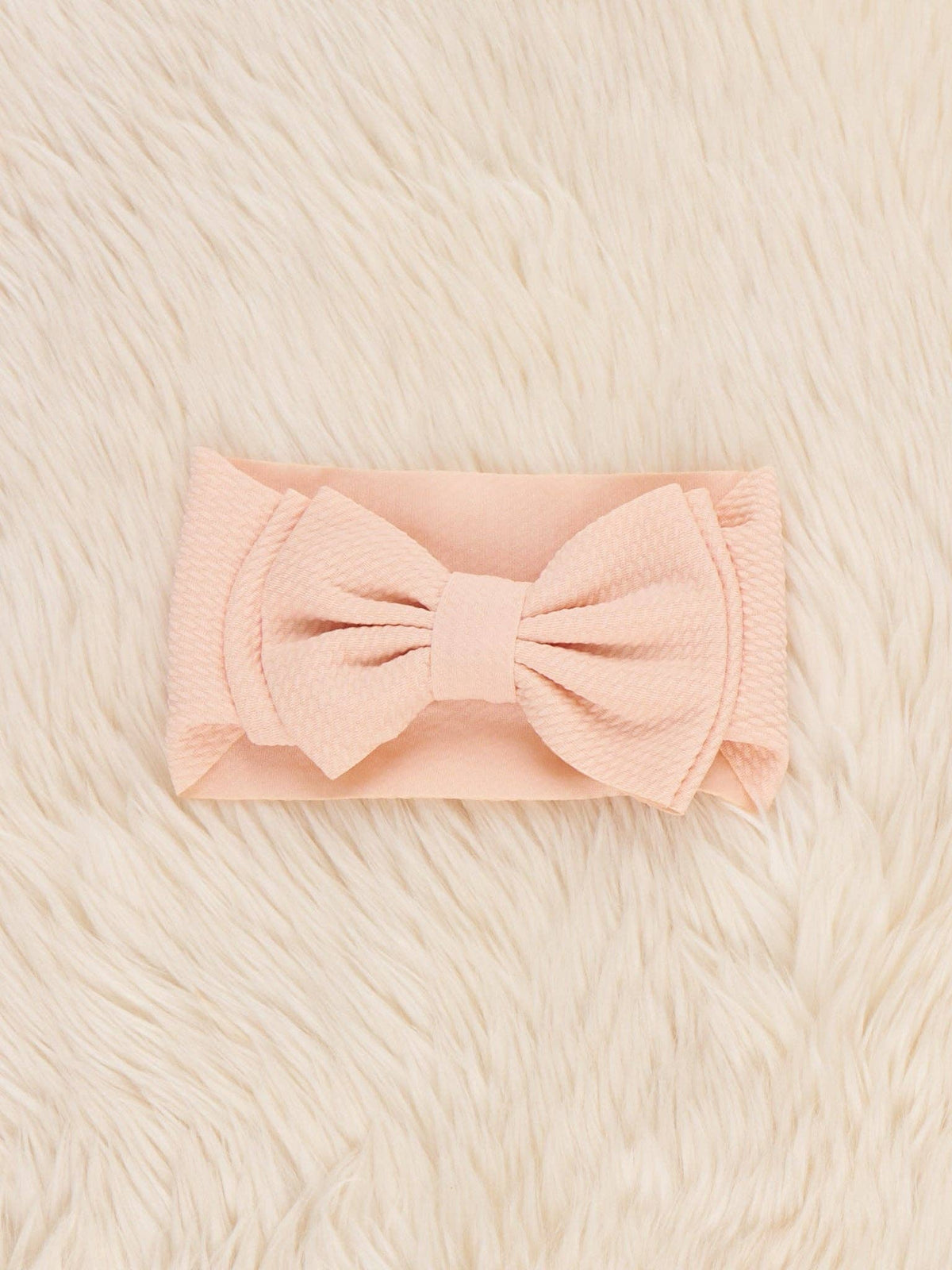 Double Layer Waffle Bow