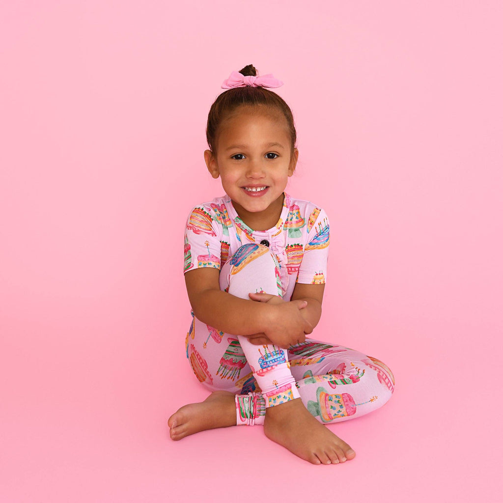 Birthday Ruffle Two Piece Bamboo Pajamas
