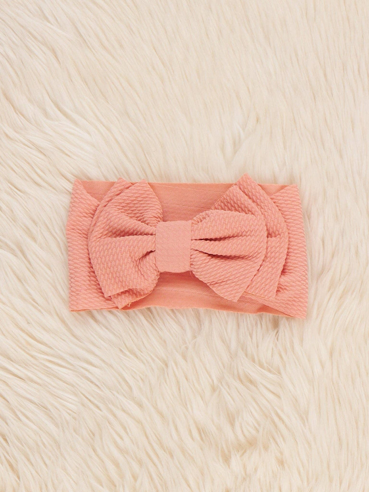 Double Layer Waffle Bow