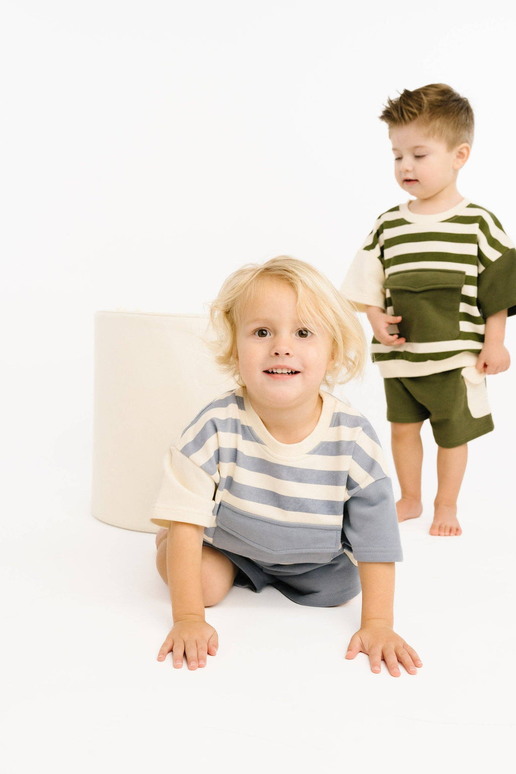 Retro Short Set - Fern
