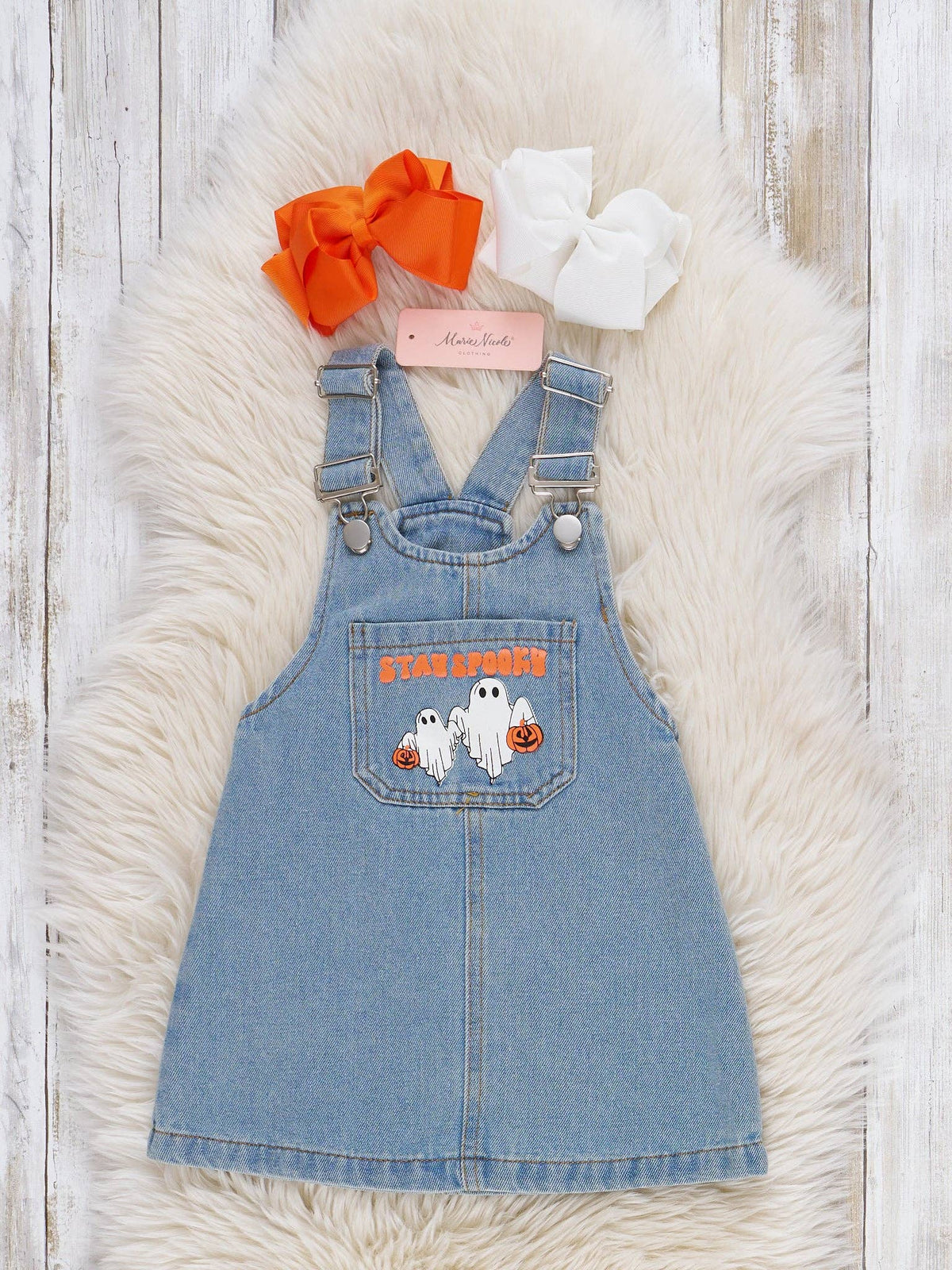 Spooky Denim Skirtall Set